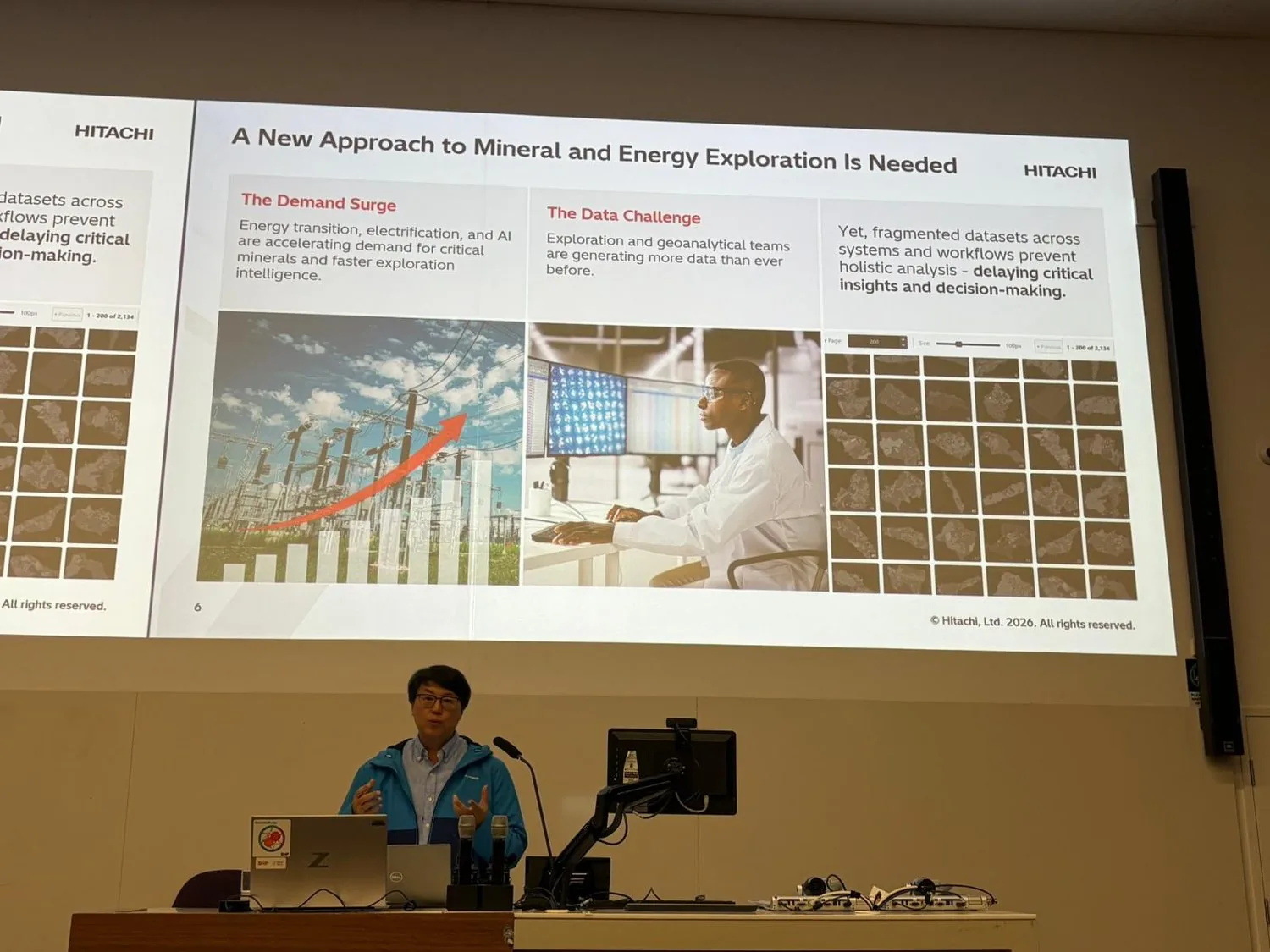 Hitachi vendor presentation at AMUG 2026