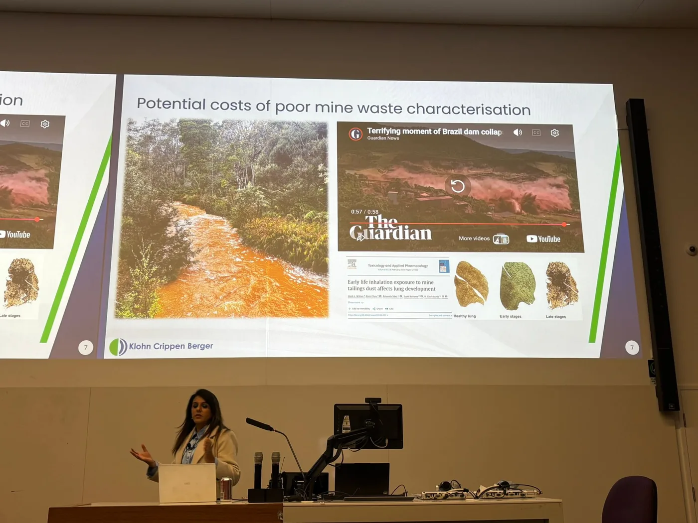 Guest talk on mine waste characterisation