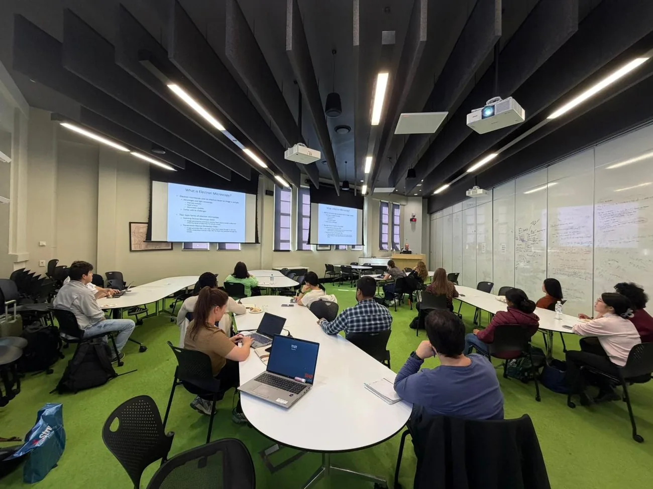 Hands-on electron microscopy workshop